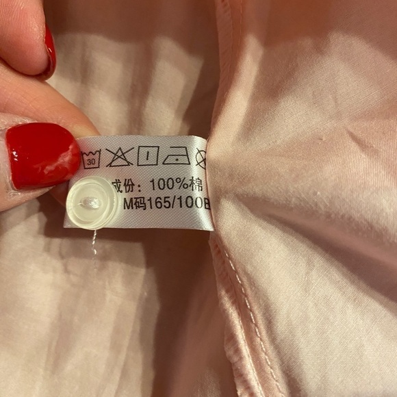 Lovery and Happy Pyjana Banana Girl 90 Baby Doll Ruffle Pink and White Top. New - Picture 10 of 14